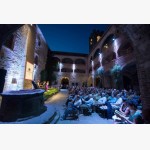 <p>The audience in the Castle of the Knights of Malta</p><br/>
