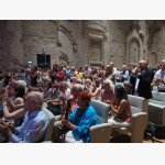 <p>2 July – Auditorium San Francesco al Prato, Perugia – Audience applauding</p><br />
